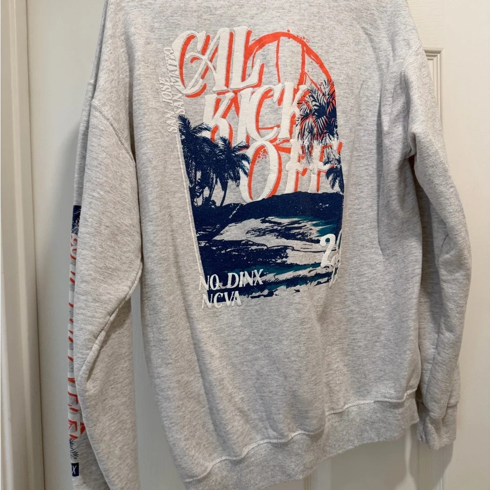 Jerzees Light Gray Zip-Up Women's Jacket - Picture 2 of 3
